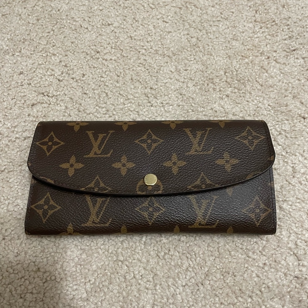 LV Monogram Emilie Wallet